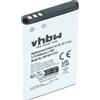 vhbw Batteria sostituisce Philips RTX 10000058 1ICP06/35/54 1000mAh