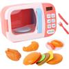 Bambini Forno a Microonde Giocattolo Elettronico Finta Forno a Microonde Giocare