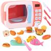 Bambini Forno a Microonde Giocattolo Elettronico Finta Forno a Microonde Giocare