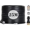 OHAYORI 25M Tubo di Sonda Sturatubi per Idropulitrici Kärcher K2 K3 K4 K5 K6 K7 180bar