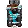SEVENS NUTRITION Collagene marino con Acido Ialuronico Idrolizzato Puro Integratore con Magnesio
