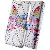 Custodia Wallet Per Apple iPod Touch 6, Cover Flip In Pelle PU Con Protezione