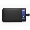Unbranded/Generic Custodia A Manicotto In Pelle PU Nera 7 Pollici Per Tablet Universale