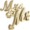 Wuuooei Mr Mrs Matrimonio Scritte in Legno Matrimonio Legno Lettere Grandi per La D