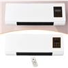 Riscaldatore elettrico a parete senza pale, ventilatore, riscaldamento
