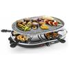 Princess GRILL PARTY & RACLETTE 8 OVAL STONE