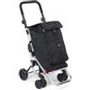 Foppapedretti Carrello spesa (38Lt) GO UP (48x40x110cm) Black 9702000100