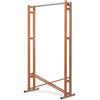Foppapedretti Stand appendiabiti Snake 90 (96x43x177cm) Noce 415406