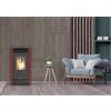 Schuster Stufa a pellet 8,5kW Ella 8 Schuster Unical Riscaldamento casa ufficio Nera