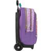 Franco Cosimo Panini Zaino Trolley Panini Staccabile Rainbow High Viola Scuola Elementare Ruote Girl