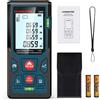 HANMATEK Telemetro Laser Distanza da 50m in M/In/Ft 2 Bolle d aria Funzione Muto e