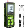 Huepar Misuratore di Distanza Laser 328Ft(100M) Batteria Ricaricabile Visualizzazione a