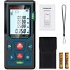 HANMATEK Telemetro Laser Distanza da 100m in M/In/Ft 2 Bolle d aria Funzione Muto e