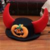 Cappello di Halloween festivo per cani Divertente zucca Devil Horn Design Cat