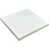 Subitodisponibile 50X FIBRA BIANCO 15x15x1 cm Fondo Fondino per scatole in PVC Bomboniera 18FS