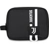 JUVE Seven Pochette Juventus Ragazzi, Bianco Nero, Con Maniglia in Nastro, Organizer da Viaggio, Tempo Libero