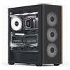 AeroCool D501A-G-BK-v2 Case PC Mid-Tower Nero USB-C USB 3.2 Mikrofono