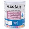 Cofan Vernice antiumidità sintetica | Bianco satinato o opaco | Capacità: 750 ml o 4 litri | Protezione resistente per pareti e soffitti interni/esterni (bianco opaco, 4 litri)