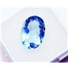 Topazio Blu 5.25 KT Certificato di Forma Ovale Loose Gemma Con Prezzo