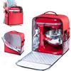 BAGSPRITE Copertura per mixer con base scorrevole per elettrodomestici, compatibile con mixer KitchenAid, borsa portaoggetti per 6/7/8 litri, con tasche per accessori e accessori per utensili da