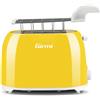 Girmi TP10 Tostapane, 750 W, Pinze estraibili inox, 7 livelli di cottura, Funzio