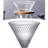 Versare Sopra Caffè Dripper Singola Tazza di Caffè macchina per la Casa,