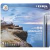 LYRA Graduate Matite Acquerellabili 24 pz col. Assortiti