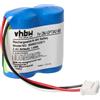 vhbw Batteria sostituisce Philips CP51U T328 CP51 T330 BC103510 91C 600mAh