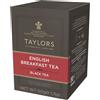Taylors | English Breakfast Robusto e Corposo | Tè Nero Ceylon Aromatico in Bust