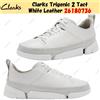 Clarks Trigenic 2 Tact pelle bianca 26180736