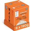 KETO SKINNY Riso Nashi Shirataki Konjac Moyu - Ricetta Premium a basso contenuto di grassi,