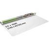 VEVOR Telo Isolante per Casa, 2740 x 45720 mm, Barriera al Vapore Spessa 0,13 mm, Telo in Plastica Resistente per Protezione Antistrappo, Barriera al Vapore per Edilizia Residenziale Bianco
