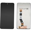 Compatibile per Motorola SCHERMO MOTOROLA MOTO G64 XT2341 XT2343-1 XT2343-2 XT2435 LCD DISPLAY NERO