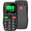 artfone C1 Telefono Cellulare Anziani, Pulsanti Grandi, Volume Grande, Funzione