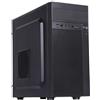 ITEK CASE THEON - MID TOWER, MATX, PSU 500W, 2XUSB3, FULL BLACK