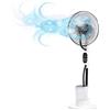 O'FRESH Ventilatore nebulizzatore interno silenzioso 125 cm con posizione notte