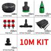 Sistema KIT IRRIGAZIONE A GOCCIA SISTEMA AUTOMATICA NEBULIZZATORE GIARDINO ORTO TUBO