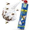 Albagarden - Insetticida Schiuma Vespe e Calabroni 750ml - Spray Schiumogeno a L