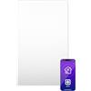 Klarstein Stufa Elettrica a Raggi IR Basso Consumo 600W con Telecomando, Timer e