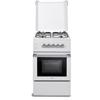 DE LONGHI DL554GW2 CUCINA 50X50 4 FUOCHI FORNO GAS - BIANCA