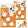 BPS BUENA PET SHOP BPS 10 pezzi 3-Day Cibo per i Pesci per Tutti i tipi di Pesce d'Acquario Blocco