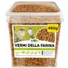 EWL Naturprodukte Vermi della Farina essiccati 460 g (3 L), Snack a base di Inse