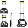 HYTAMA TOOLS Carrello Portatutto Pieghevole FOLD SHOP - Trolley in Alluminio con Ruote TRP, P