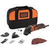 Black & Decker Black&Decker Mt300Sa2 Elettroutensile Multifunzione Oscillante 300 W Con Borson