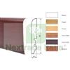 UTENSILERIA 10PZ BATTISCOPA LISCIO IN LEGNO DI ABETE GIUNTATO MM.10X70X2250, FAGGIO: