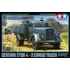 Tamiya Camion Tedeschi 3t TAMIYA 1/48: Modello Esatta Con Telaio, , Capote Opt