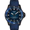 Tissot Orologio Tissot Seastar 2000 Powermatic 80 T1209073704100 Watch Silicone Blu