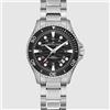 Hamilton Watches Orologio Hamilton Khaki Navy Scuba H82415130 Acciaio Nero Onde Automatico Watch