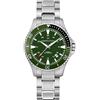 Hamilton Watches Orologio Hamilton Khaki Navy Scuba H82375161 Acciaio Verde Nero Automatico Watch