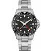 Hamilton Watches Orologio Hamilton Khaki Navy Scuba GMT Automatic H82555130 Watch Acciaio Nero